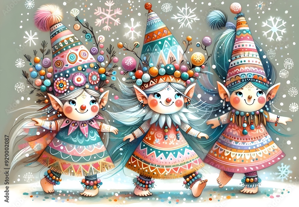 Elfos Navideños: Aventuras Festivas Elfos Navideños: Aventuras Festivas