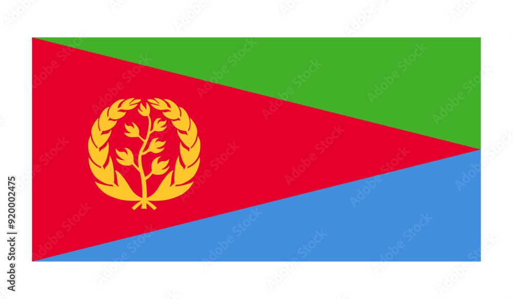 Fototapeta premium Flag of Eritrea