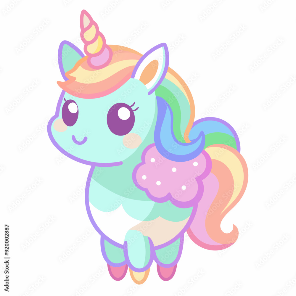 Unicorn illustration. unicorn cartoon vector. Unicorn illustration. unicorn cartoon vector.