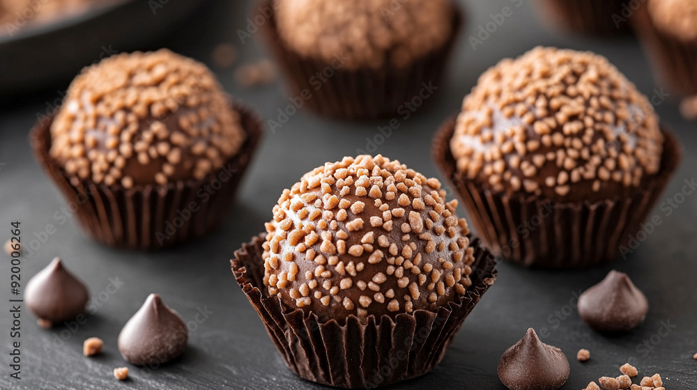 Brazilian Brigadeiro dessert Brazilian Brigadeiro dessert