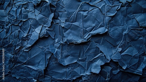 Dark blue cardboard's texture