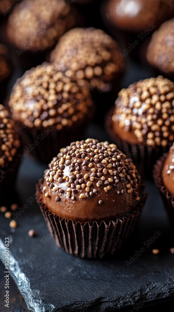 Brazilian Brigadeiro dessert Brazilian Brigadeiro dessert