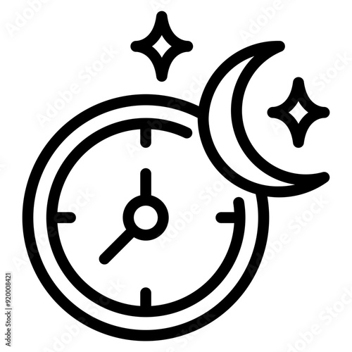 Night time icon