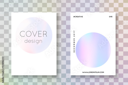 Hologram Fluid. Vintage Effect. Minimalist Presentation. Blue Geometric Flyer. Holographic Texture. Business Retro Backdrop. Graphic Banner. Violet Hologram Fluid