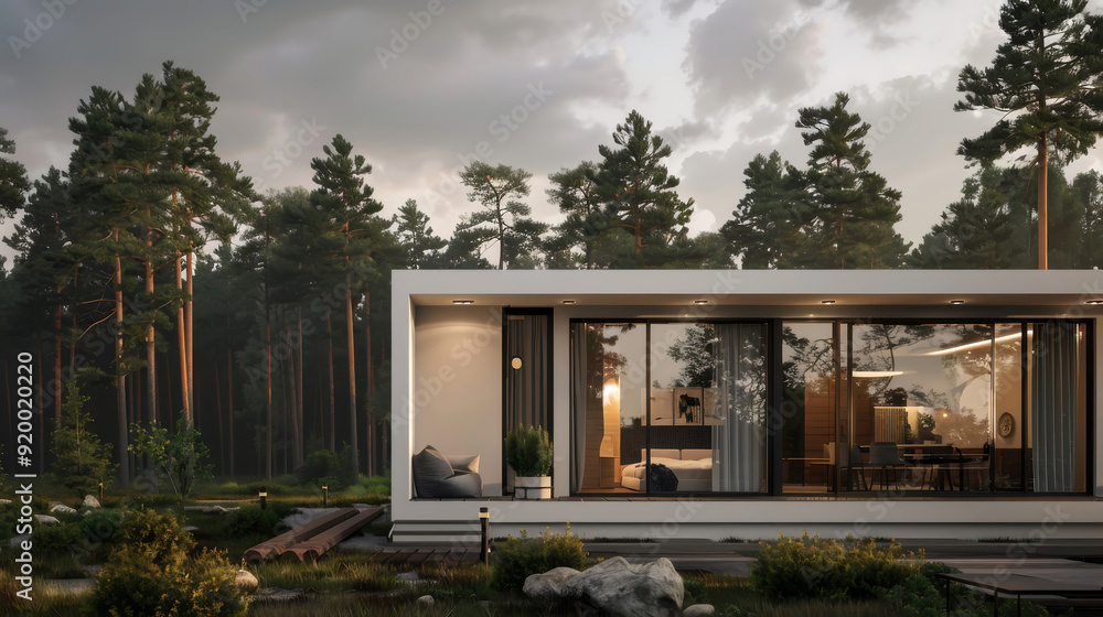 Fototapeta premium house exterior