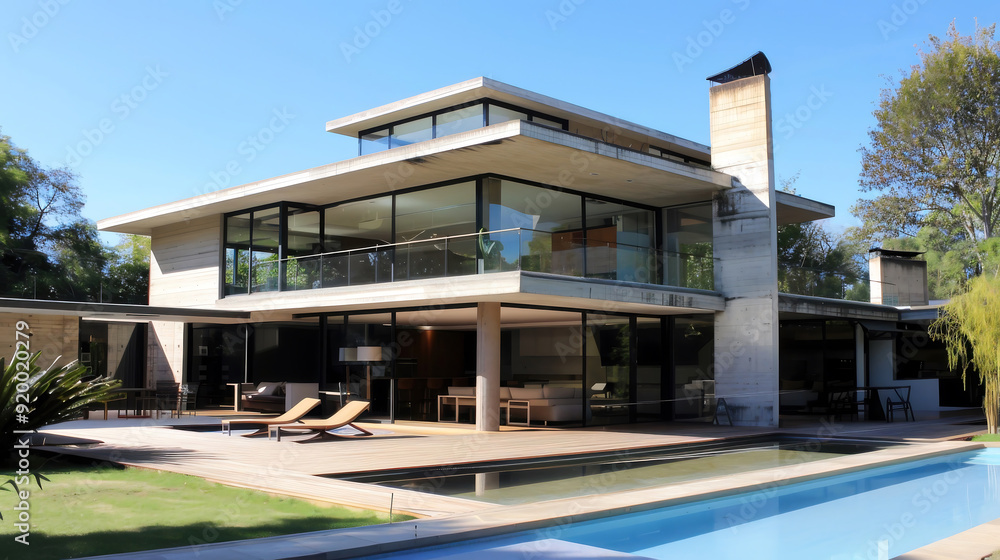 Fototapeta premium house exterior