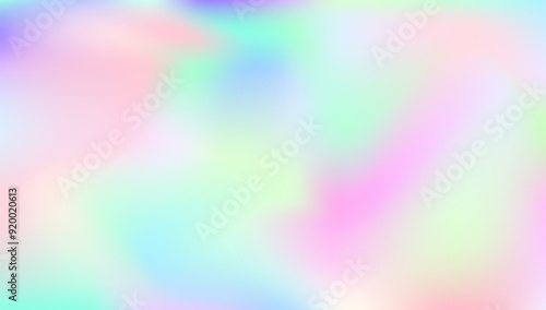 Iridescent Texture. Violet Metal Background. Blur Banner. Holographic Gradient. Shiny Geometric Template. Vibrant Cover. Abstract Gradient. Cosmos Foil. Blue Iridescent Texture