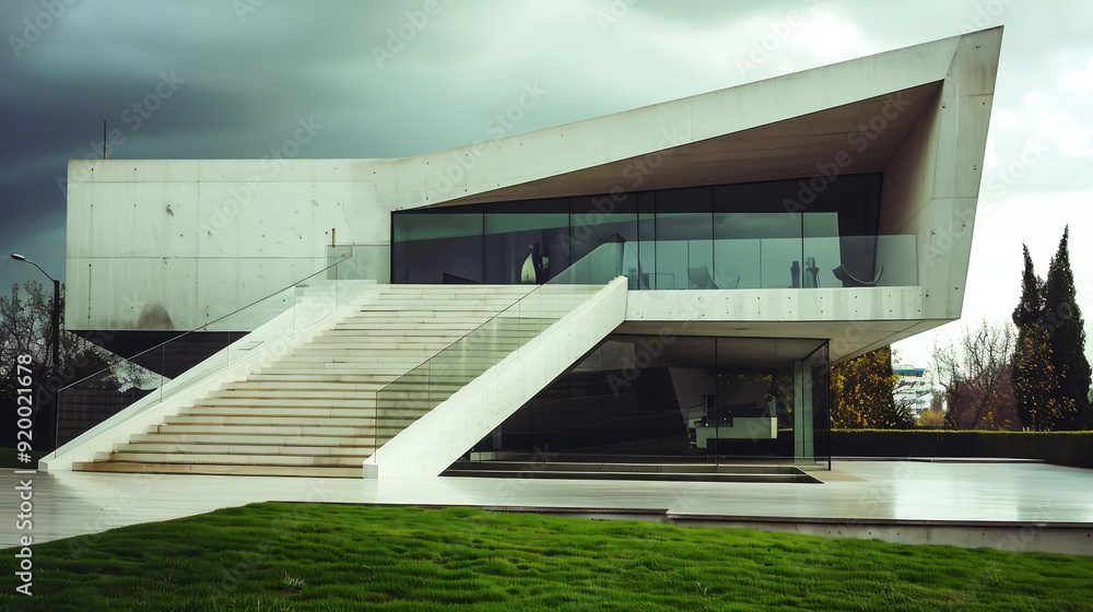 Fototapeta premium house exterior