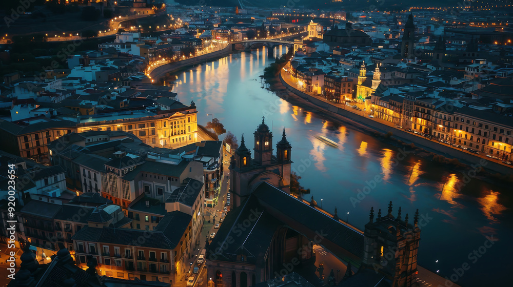 Fototapeta premium city night