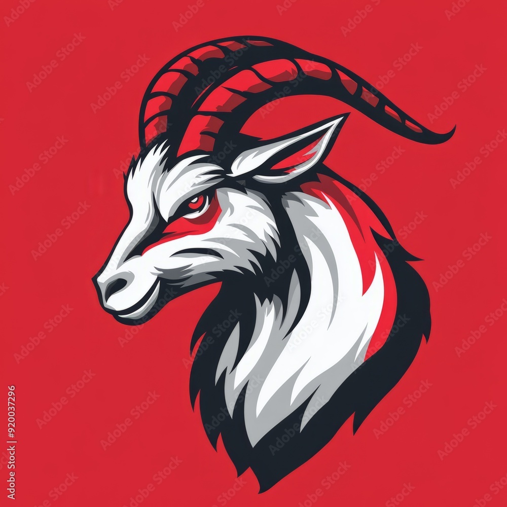 goat vector logo goat vector logo