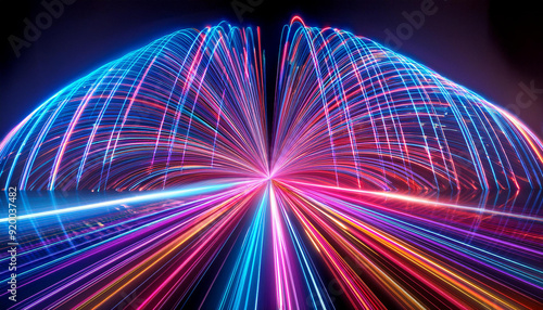 Abstract light effect