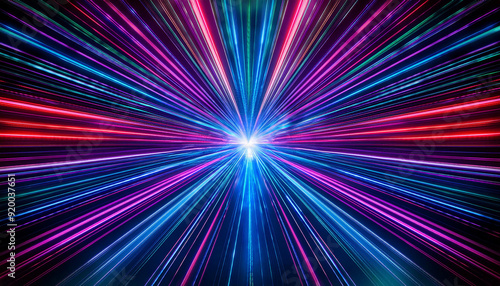 Abstract light effect