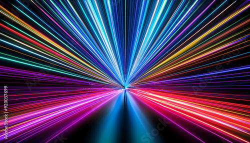 abstract rainbow background