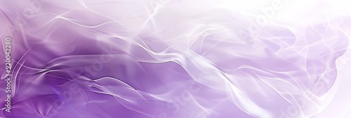 A soothing and calming blend of purple and white abstract smoke, ideal for various backgrounds and creative designs