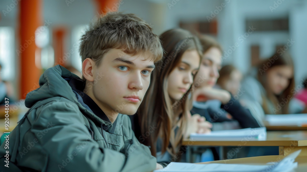 student in class student in class