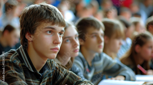 student in school