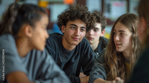 students in school
