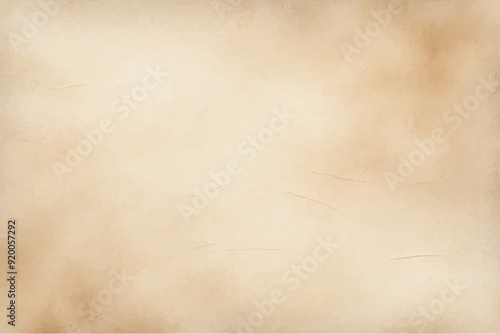 Watercolor background old paper marble beige wall pattern texture. Rough parchment vintage old paper cardboard background.