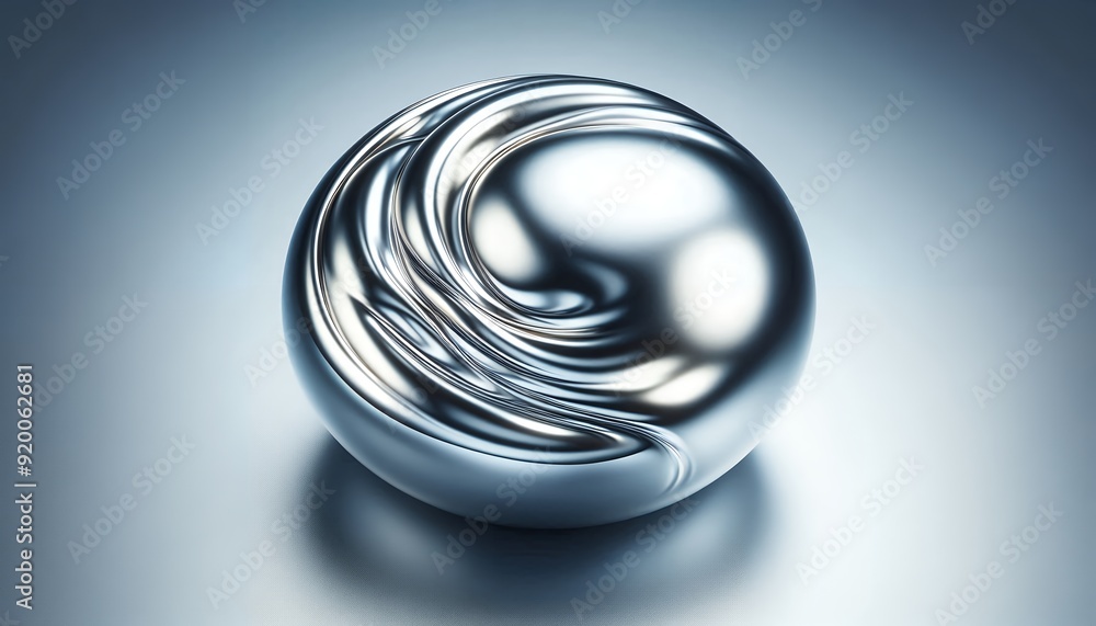 Silver Reflective Elegance Silver Reflective Elegance