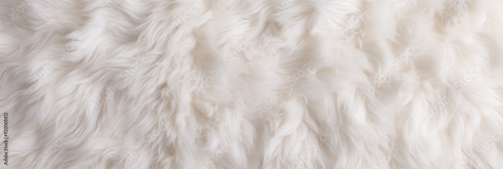 The luxurious and wonderfully soft white fur texture is perfect for creating cozy home decor and fashionable outfits The luxurious and wonderfully soft white fur texture is perfect for creating cozy home decor and fashionable outfits