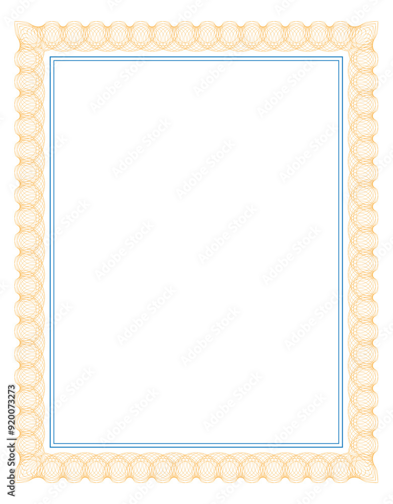 Certificate Border Design Certificate Border Design