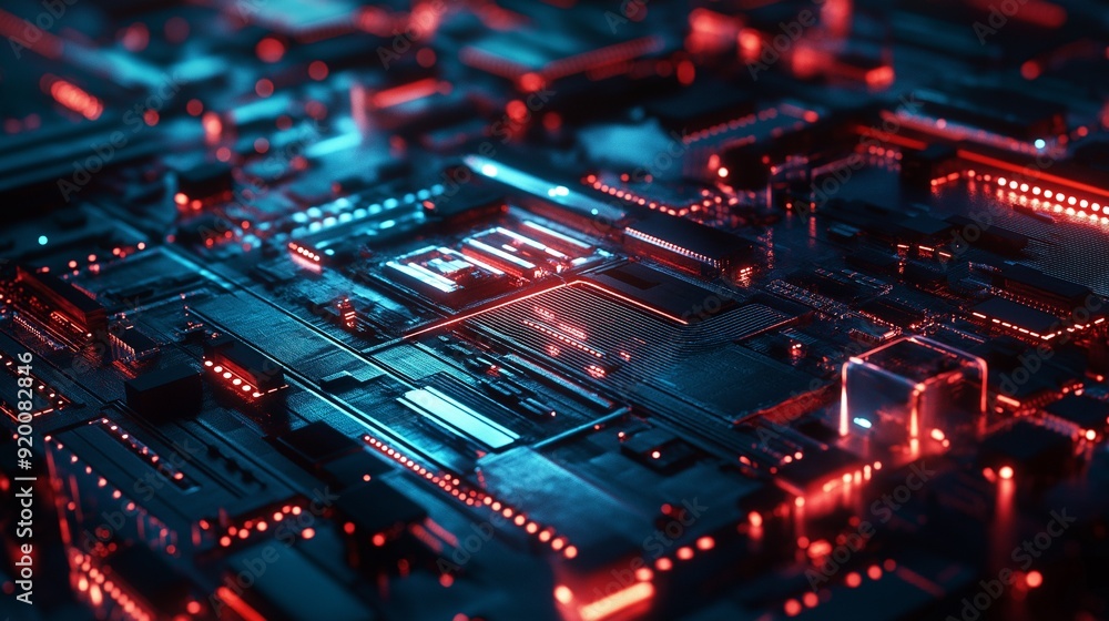 Obraz premium Idea of technology