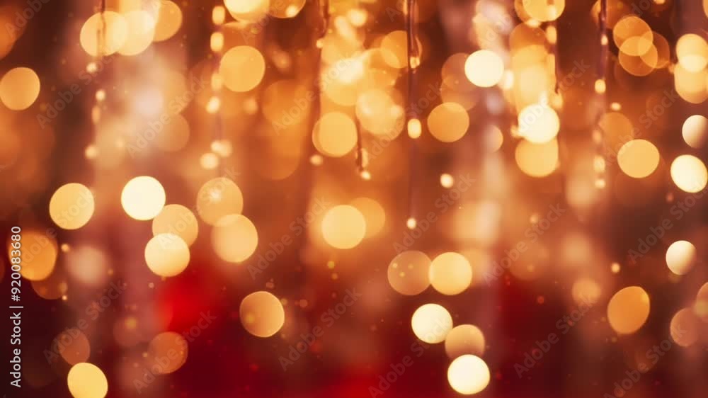 Soft golden lights create a warm atmosphere during a festive celebration, enhancing the cozy indoor environment, copy space, light bokeh, christmas mood Soft golden lights create a warm atmosphere during a festive celebration, enhancing the cozy indoor environment, copy space, light bokeh, christmas mood
