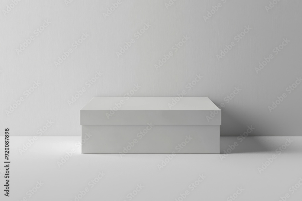 Paper Box Mockup A4 on isolated background created with Generative AI Paper Box Mockup A4 on isolated background created with Generative AI