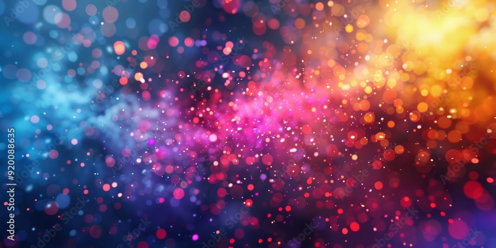 © AminaDesign - A stunning, visually captivating abstract backdrop showcasing vibrant colors paired with intricate bokeh effects © AminaDesign - A stunning, visually captivating abstract backdrop showcasing vibrant colors paired with intricate bokeh effects