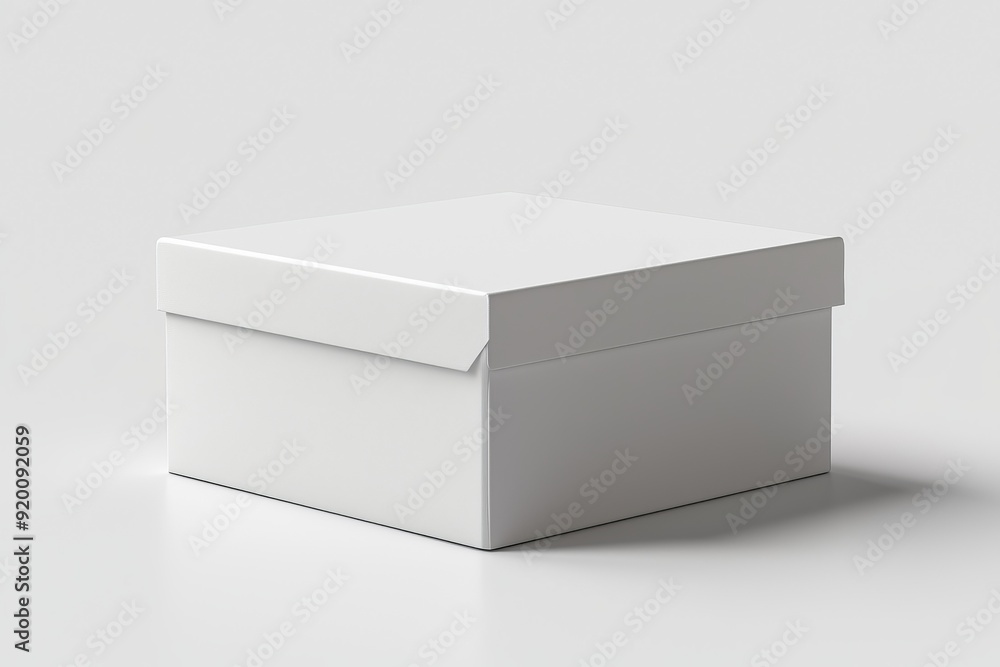 Paper Box Mockup A4 on isolated background created with Generative AI Paper Box Mockup A4 on isolated background created with Generative AI