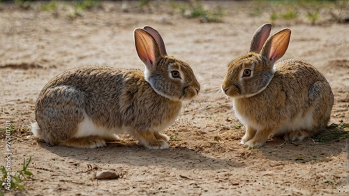 rabbit in the grass