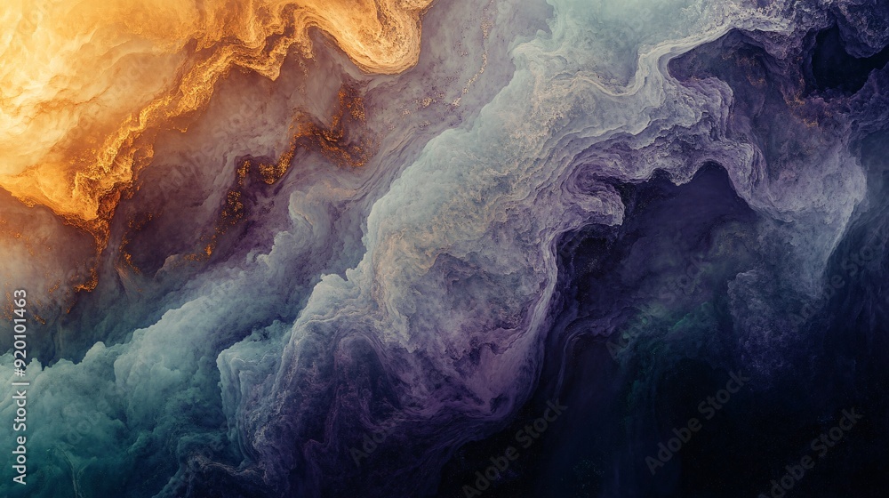 Dreamlike textures with fluid abstract shapes and a muted color palette Dreamlike textures with fluid abstract shapes and a muted color palette
