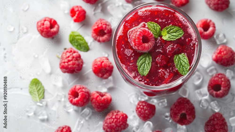 Delicious juice of raspberries in a glass on a white background. Splash juice raspberries. red raspberries Delicious juice of raspberries in a glass on a white background. Splash juice raspberries. red raspberries