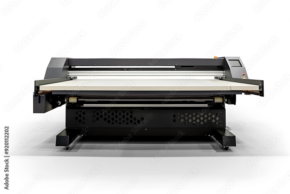 Plotter isolated on white background. Plotter isolated on white background.