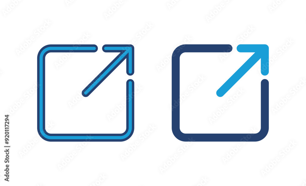 External link icon vector. link icon vector. hyperlink symbol External link icon vector. link icon vector. hyperlink symbol