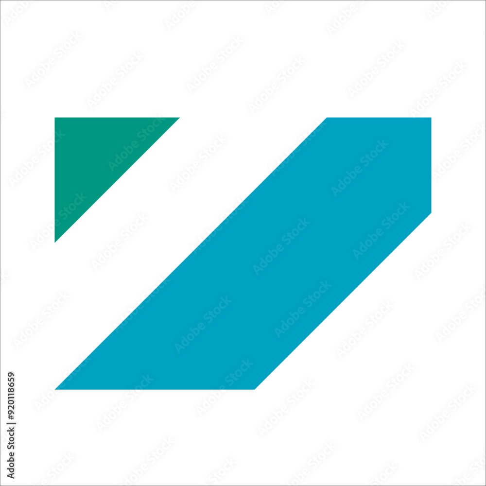Modern abstract geometric corner vector element Modern abstract geometric corner vector element