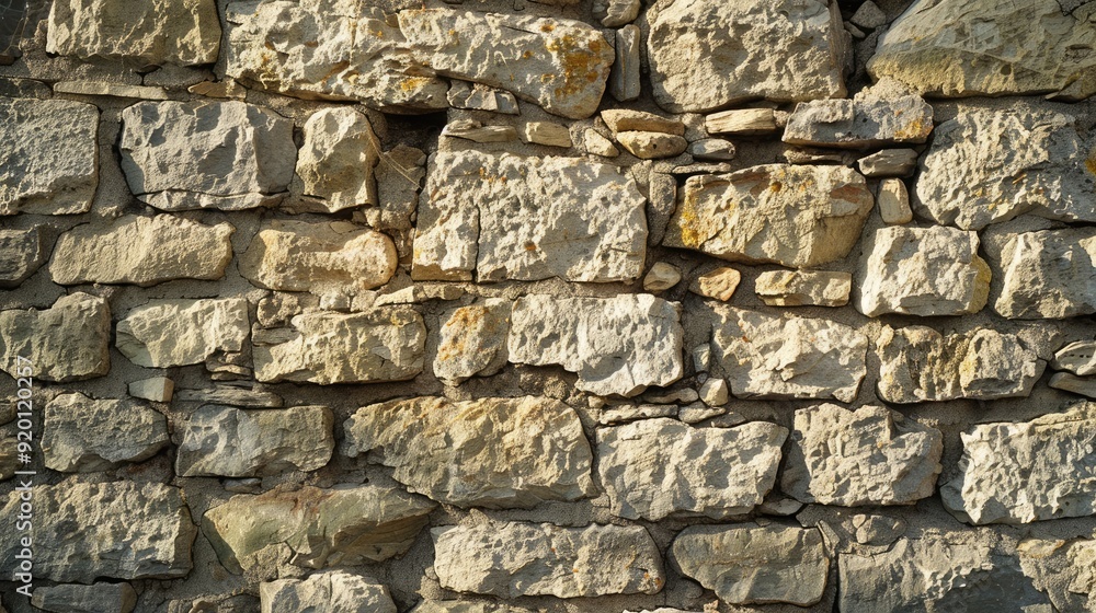 Obraz premium Aged stone wall as a background.