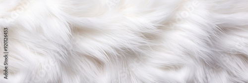 This luxurious, stunning white fur texture is perfect for various applications such as design, fashion, and home decor