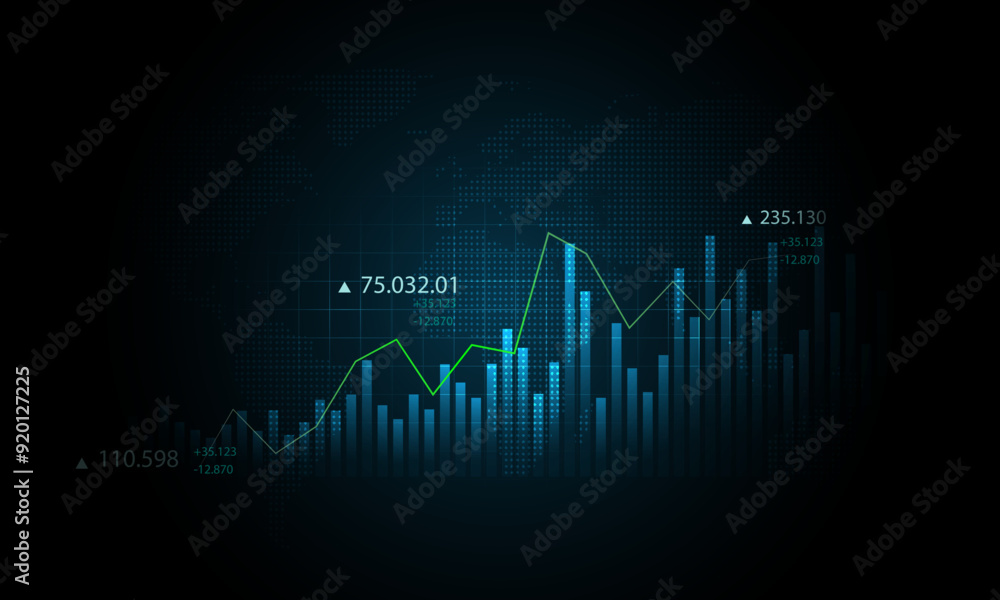technology background picture Business analysis graphs, finance, marketing, banner design, advertising materials technology background picture Business analysis graphs, finance, marketing, banner design, advertising materials