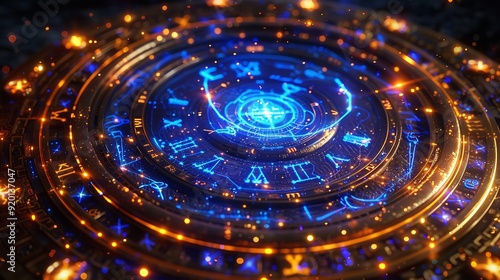 Wallpaper Mural twelve zodiac signs Torontodigital.ca