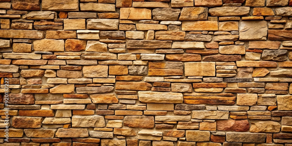 Fototapeta premium Stone wall background with rough texture and natural earthy tones, stone, wall, background, texture, rough, natural, earthy