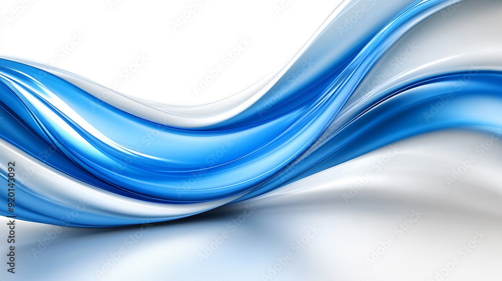 dynamic blue motion blur, evoking a sense of speed and fluidity. The swirling patterns and gradient tones suggest a fusion of energy, technology, and modernity