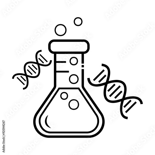 biomedicine Line Icon