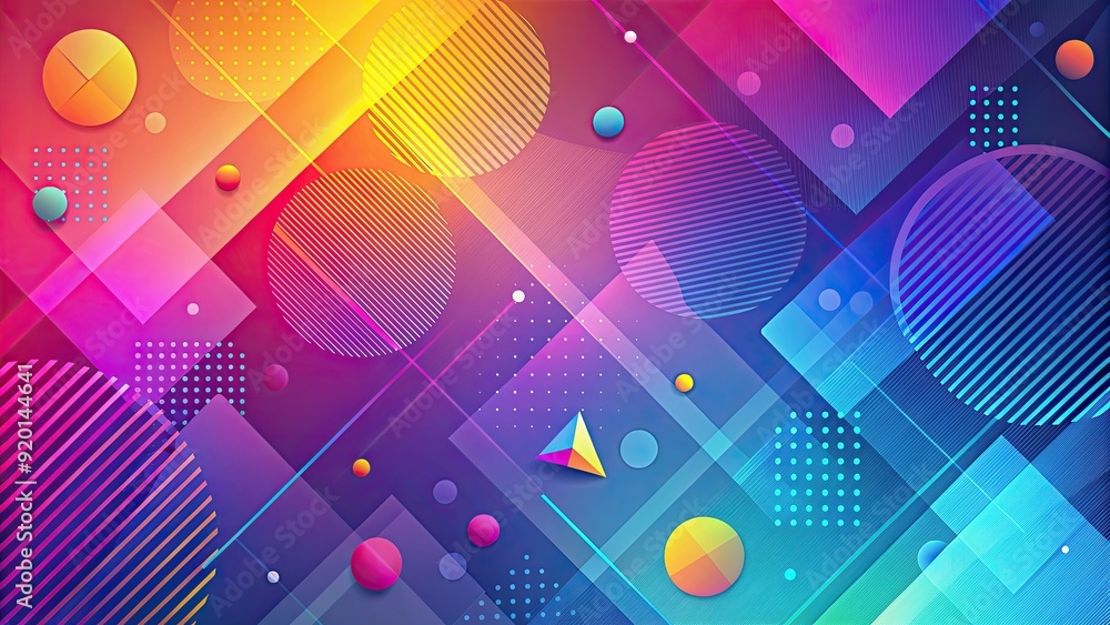 Colorful abstract gradient background with geometric shapes and noise texture, noisy, gradient, abstract, color, geometry Colorful abstract gradient background with geometric shapes and noise texture, noisy, gradient, abstract, color, geometry