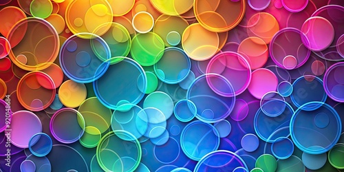 Abstract background of circles overlapping , circles, abstract, background,circles, overlapping, design, pattern