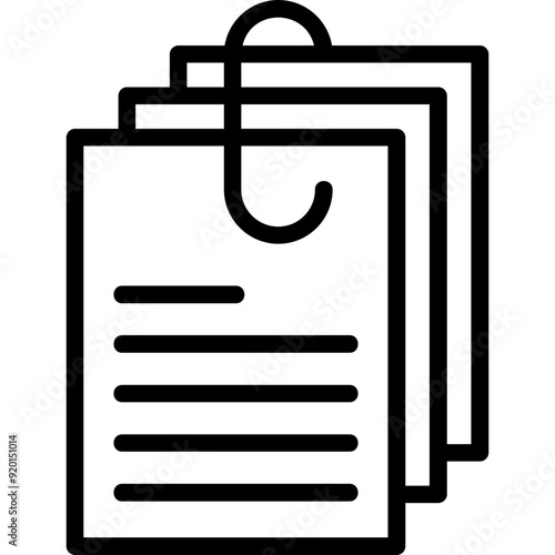 Attached Files Icon