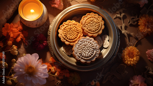 Delicious Mid-Autumn Festival mooncake pictures