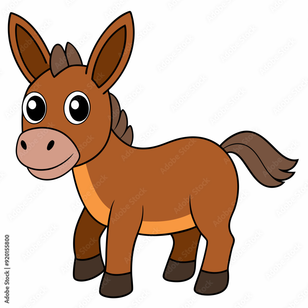 mule isolated on white, mule vector illustration, animal vector art, mule silhouette, pet vector icon, donkey cartoon line art, eps mule isolated on white, mule vector illustration, animal vector art, mule silhouette, pet vector icon, donkey cartoon line art, eps