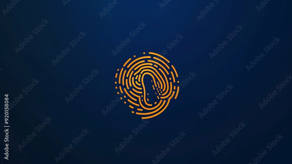 Abstract Fingerprint Design Abstract Fingerprint Design