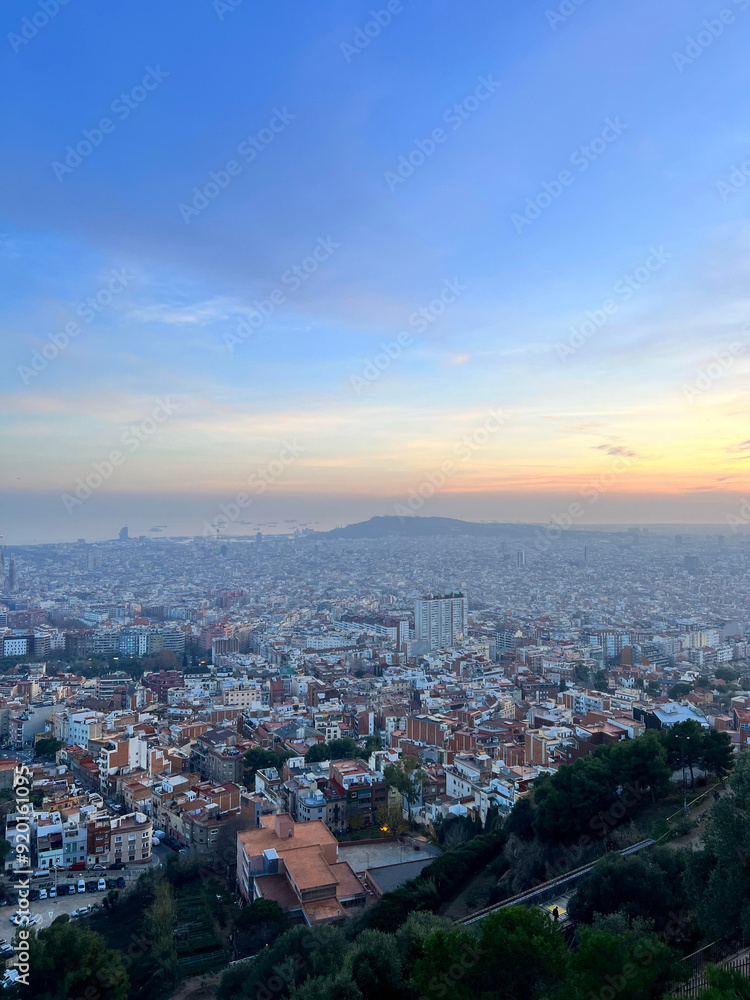 Fototapeta premium View of Barcelona